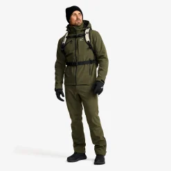 Hiball Essential Softshell Pants Herren Forest Night