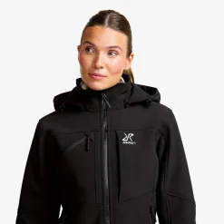 Hiball Softshell Jacket Damen Black