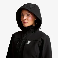 Hiball Softshell Jacket Damen Black