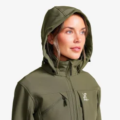 Hiball Softshell Jacket Damen Grape Leaf