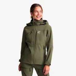 Hiball Softshell Jacket Damen Grape Leaf