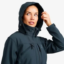 Hiball Softshell Jacket Damen Blueberry