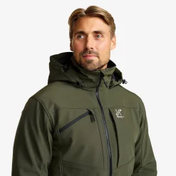 Hiball Softshell Jacket Herren Forest Night