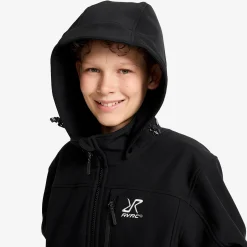 Hiball Softshell Jacket Teens Black