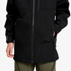 Hiball Softshell Jacket Teens Black