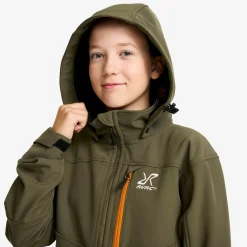 Hiball Softshell Jacket Teens Grape Leaf