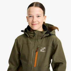 Hiball Softshell Jacket Teens Grape Leaf
