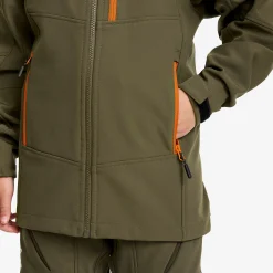 Hiball Softshell Jacket Teens Grape Leaf