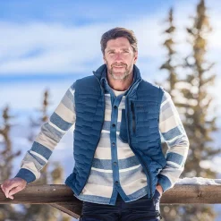 Highland Warm Overshirt Herren Orion Blue/Peyote