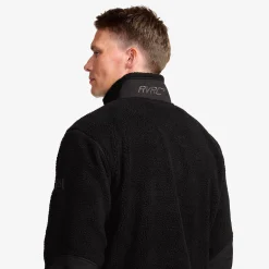 High Pile Fleece Jacket Herren Black
