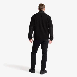 High Pile Fleece Jacket Herren Black