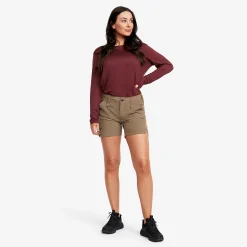 Hike & Dive Shorts Damen Chocolate Chip