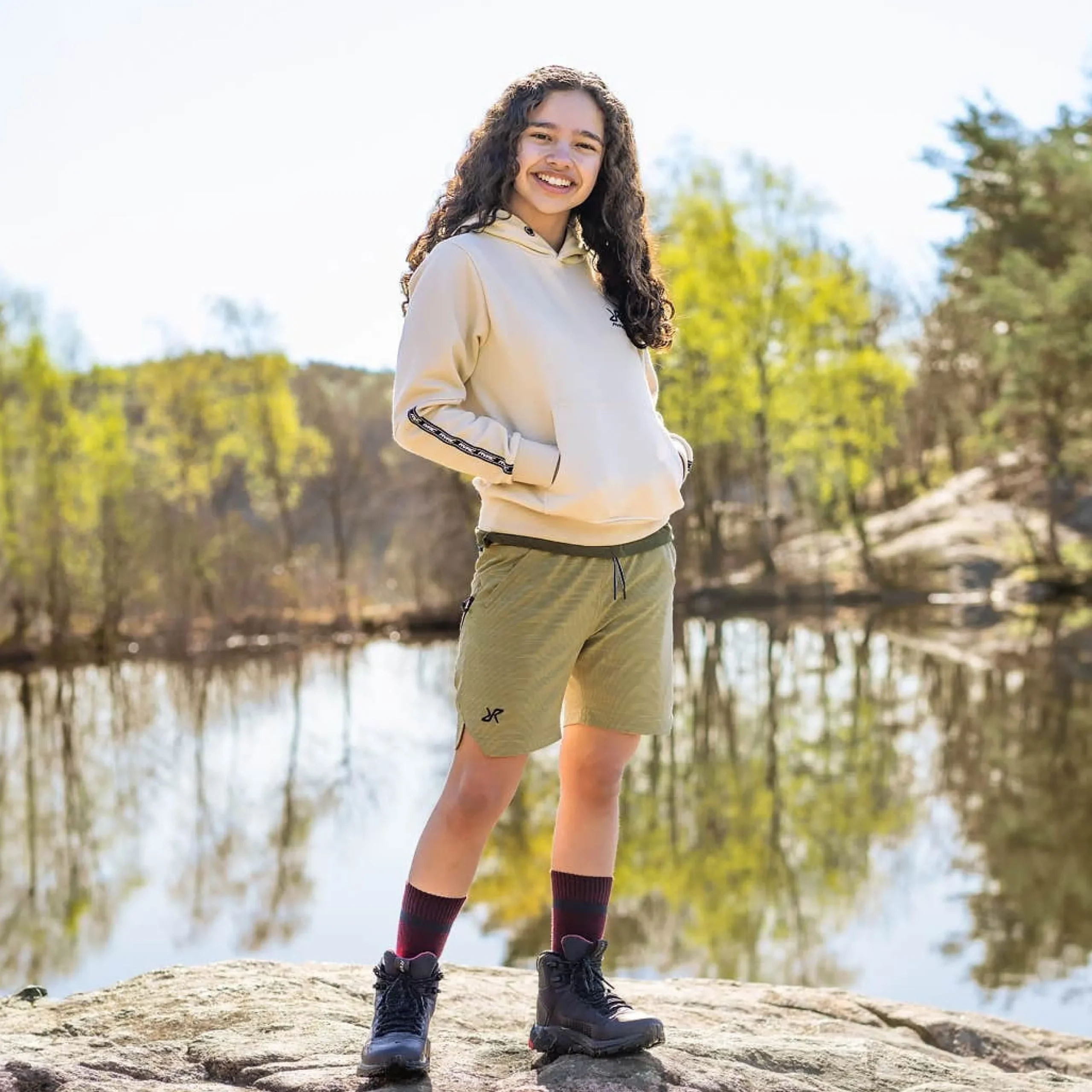 Hike & Dive Shorts Teens Aloe