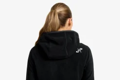 Hiker Fleece Hoodie Damen Black