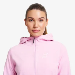 Hiker Fleece Hoodie Damen Bright Pink