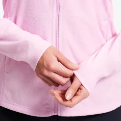Hiker Fleece Hoodie Damen Bright Pink