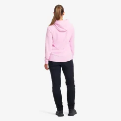 Hiker Fleece Hoodie Damen Bright Pink