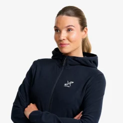 Hiker Fleece Hoodie Damen Deep Navy