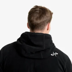 Hiker Fleece Hoodie Herren Black