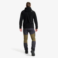 Hiker Fleece Hoodie Herren Black