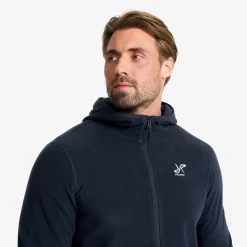 Hiker Fleece Hoodie Herren Deep Navy