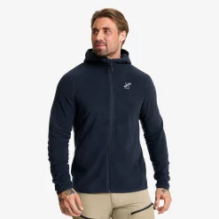 Hiker Fleece Hoodie Herren Deep Navy