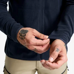 Hiker Fleece Hoodie Herren Deep Navy