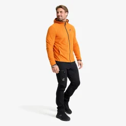 Hiker Fleece Hoodie Herren Desert Sun