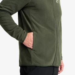 Hiker Fleece Hoodie Herren Kambaba Green