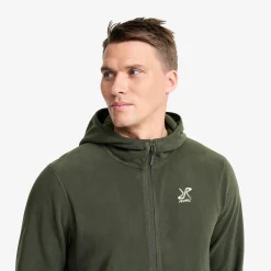 Hiker Fleece Hoodie Herren Kambaba Green