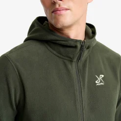 Hiker Fleece Hoodie Herren Kambaba Green