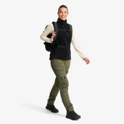 Hiker Fleece Vest Damen Black