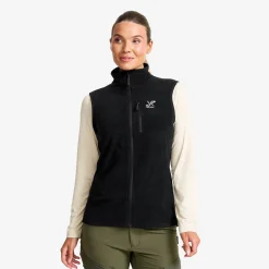 Hiker Fleece Vest Damen Black