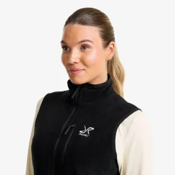 Hiker Fleece Vest Damen Black