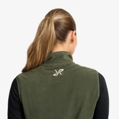 Hiker Fleece Vest Damen Kambaba Green