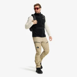 Hiker Fleece Vest Herren Black