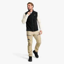 Hiker Fleece Vest Herren Black
