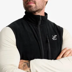 Hiker Fleece Vest Herren Black