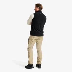 Hiker Fleece Vest Herren Black