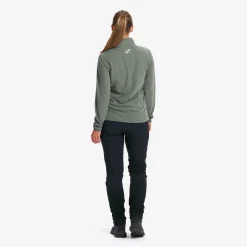 Hiker Full-zip Fleece Damen Balsam Green
