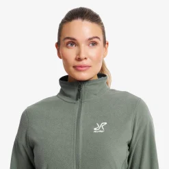 Hiker Full-zip Fleece Damen Balsam Green