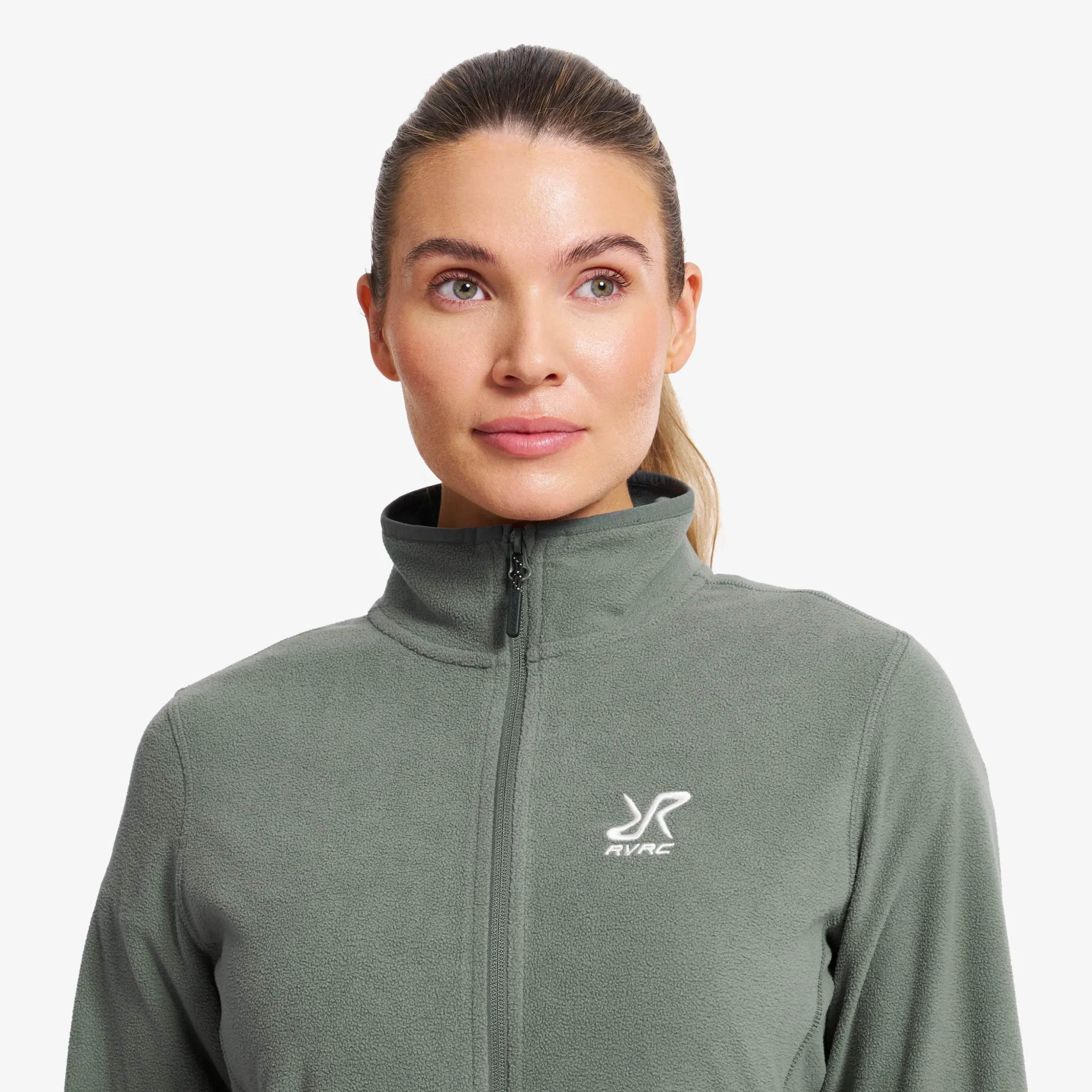 Hiker Full-zip Fleece Damen Balsam Green