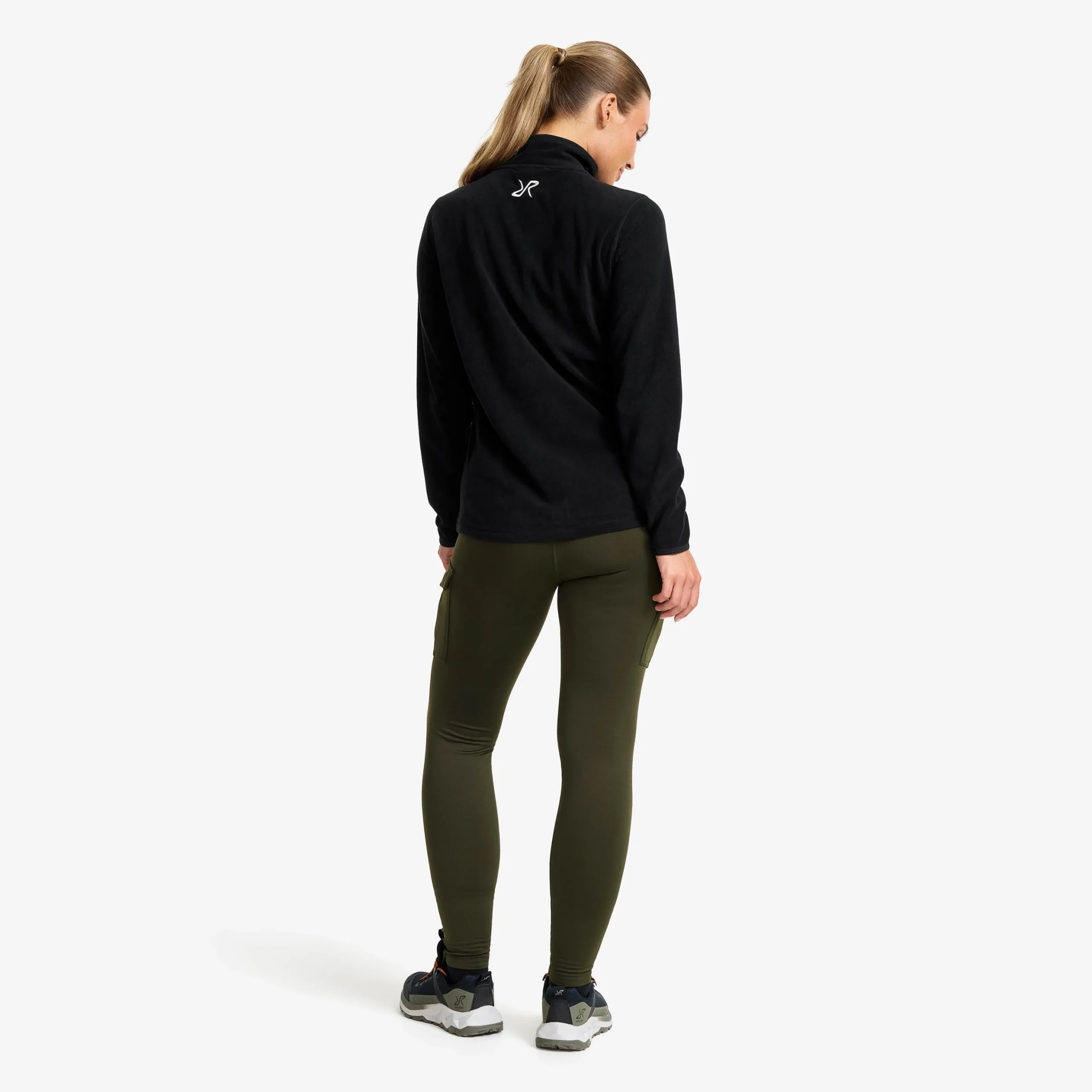 Hiker Full-zip Fleece Damen Black