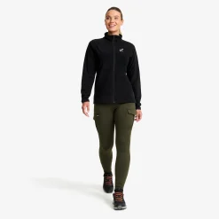 Hiker Full-zip Fleece Damen Black
