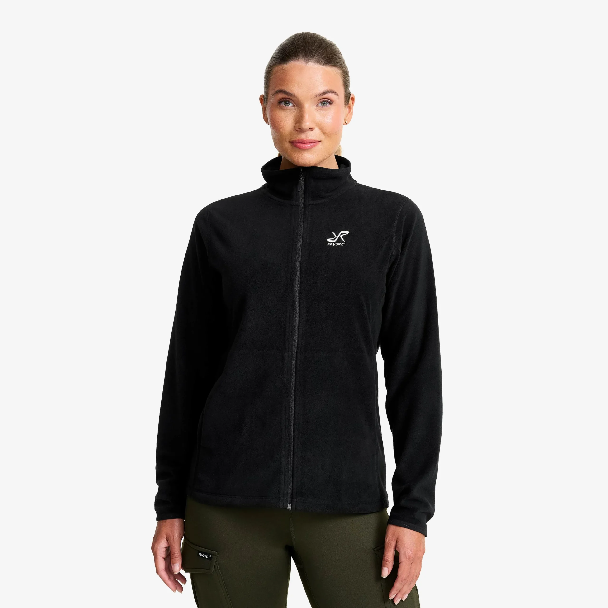 Hiker Full-zip Fleece Damen Black