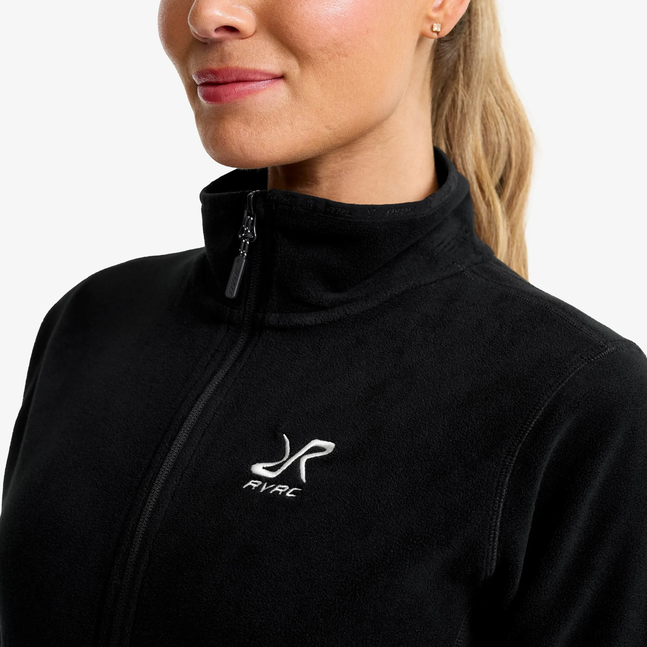 Hiker Full-zip Fleece Damen Black