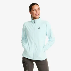 Hiker Full-zip Fleece Damen Delicate Blue