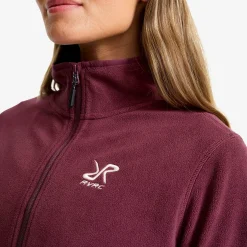 Hiker Full-zip Fleece Damen Mauve Wine