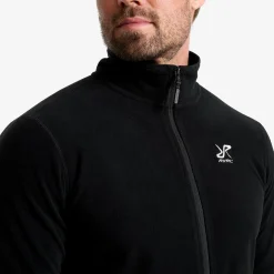 Hiker Full-zip Fleece Herren Black