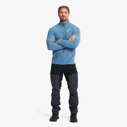 Hiker Full-zip Fleece Herren Captain's Blue